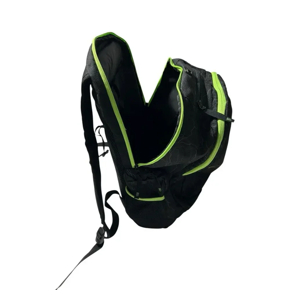 Monster Energy Black Promo Backpack Laptop Padded Pockets Zippers Large Logo